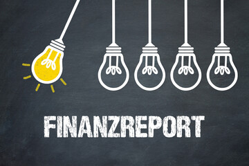 Fototapeta premium Finanzreport