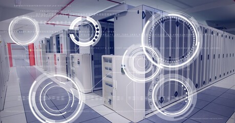 Composition of scopes scanning and data processing over computer servers