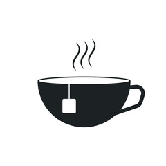 teacup icon or logo isolated sign symbol illustration