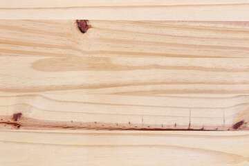 Fototapeta premium Closeup of light wooden texture background with natural pattern.