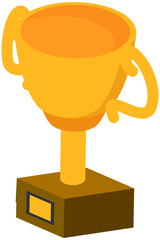 Success banner. Winner vision, reaching the goal, business target. Successful teamwork strategy, consistency for team success, winning plan. Celebrate successful project. Happy competition champions