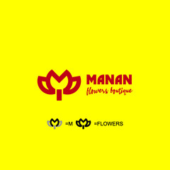 M+Flower logo design