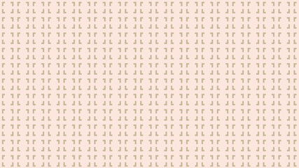 Retro style seamless vector pattern with geometric ornament and editable colors