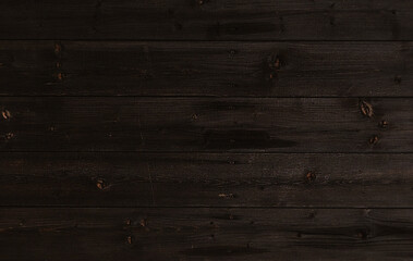 Natural Dark Wooden Background. Wooden rustic background. Old boards. Copy space for your text or...
