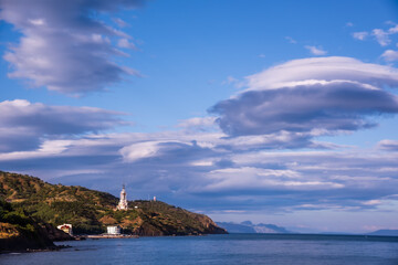 Fototapeta na wymiar Southeastern coast of Crimea