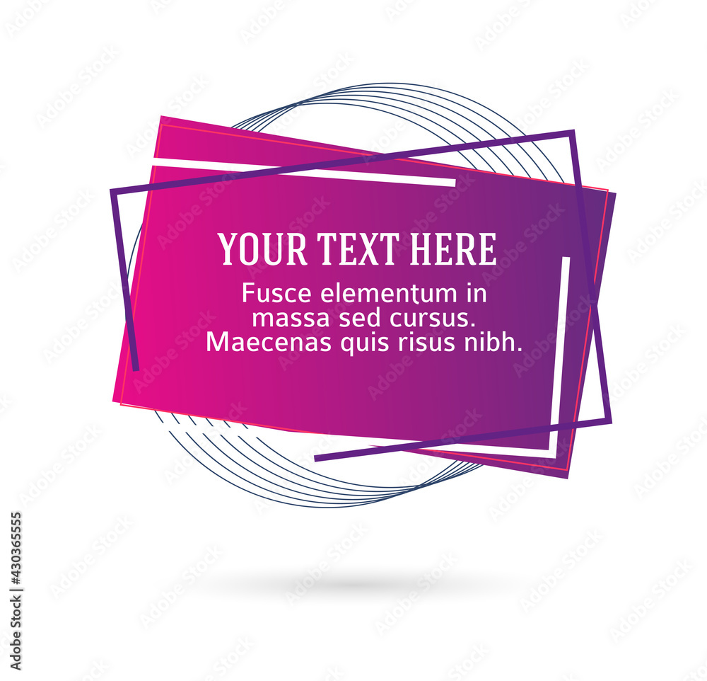 Poster design elements presentation template. banners background, backdrop shadow glow light effect. vector