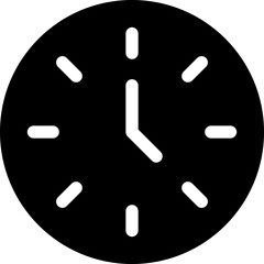 clock icon vector
