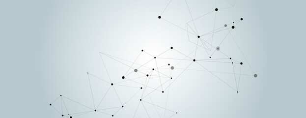 Vector chaotic connect dots and lines