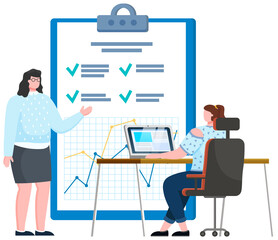 Successful business project presentation, company strategy planning, statistics indicators analysis. Analytics business information. Presenting company financial report. Presentation of start up data