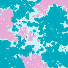 Fototapeta na wymiar Crumple technique pattern abstract grunge and splash watercolor beautiful shibori tie dye paint Texture decoration digital clipart