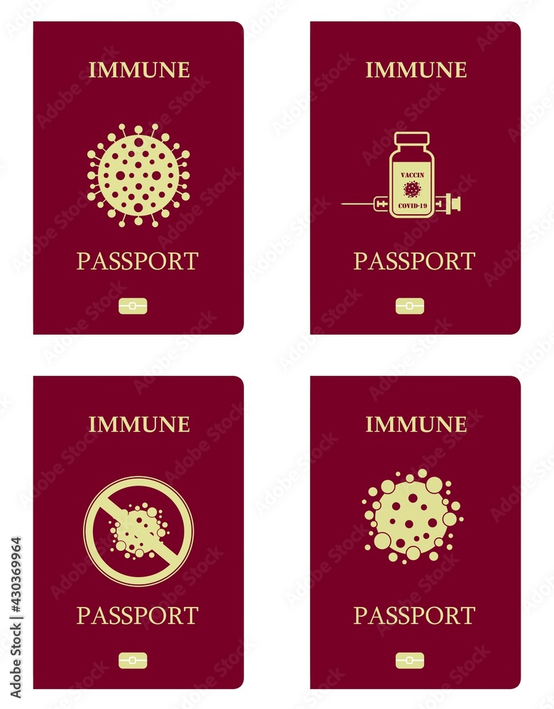 Sticker Passeports immunitaires