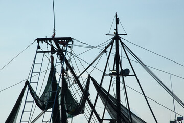 Fototapeta premium Fishing boats on the ocean