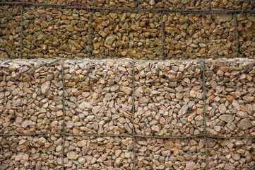 Old castle stone wall texture background. Stone wall as a background or texture. Part of a stone wall, for background or texture.