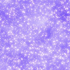 Purple bokeh. Glamour pattern. Blurred background. Seamless texture.