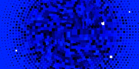 Light BLUE vector background with rectangles.