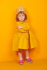 pensive little princess