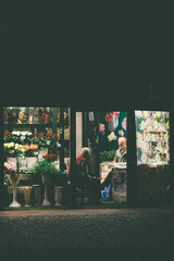 Gespräch in der Gärtnerei