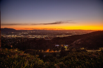 Amerika | Los Angeles im Sonnenuntergang