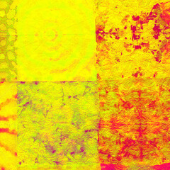 Patchwork abstract background, made of