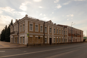 Fototapeta premium old building in a small town