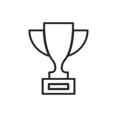 symbol of victory event color editable on white background