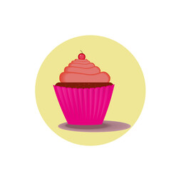delicious tender cupcake