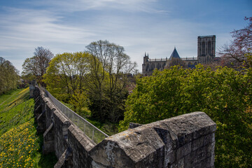 York Minster from the City wall