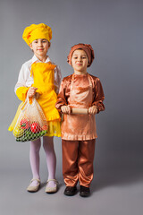 The little kids dream of a cook profession