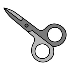 糸切りバサミ　ハサミ　イラスト　アイコン