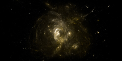 Banner Star field background . Starry outer space background texture . Colorful Starry Night Sky...