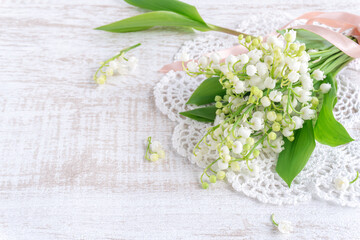 すずらんのミニブーケ