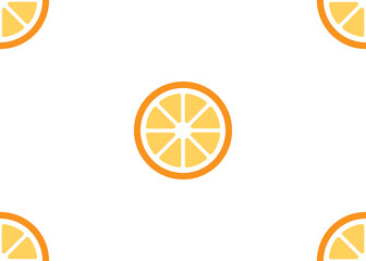 Lemon wedges. Seamless background for packaging and fabric design. © Anton