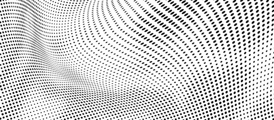 The halftone texture is monochrome. Vector chaotic background