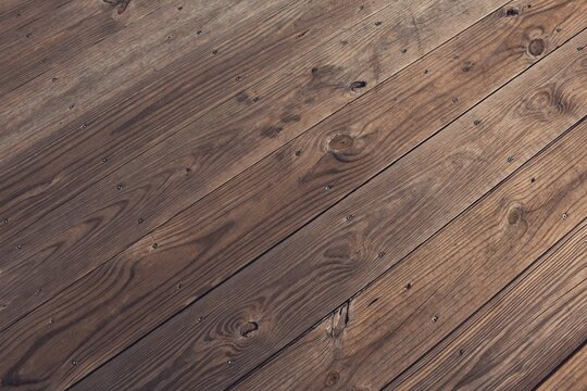Diagonal pattern of wooden boards #2