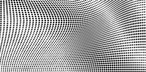 The halftone texture is monochrome. Vector chaotic background