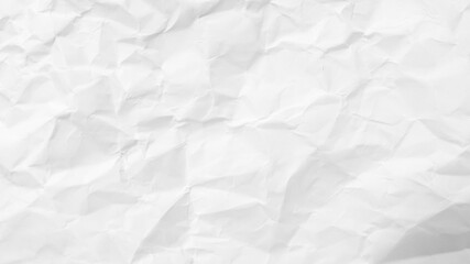 White Paper Texture background. Crumpled white paper abstract shape background with space paper recycle for text