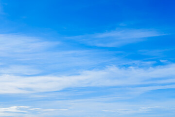 Obraz premium Blue sky with cloud, background.