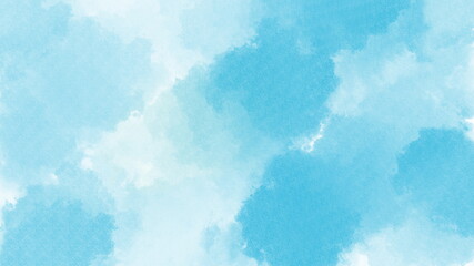 Fototapeta premium Blue watercolor texture background,Abstract blue watercolor,watercolor background.
