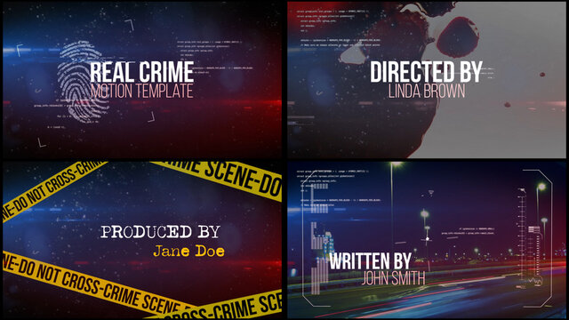 Real Crime Police Titles