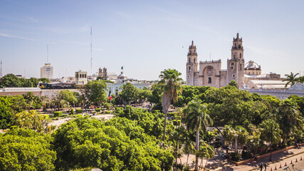 Plaza principal Mérida, Yucatán 