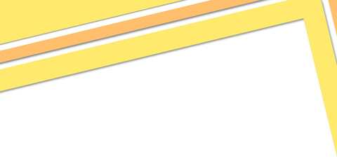 yellow orange frame illustration for your text