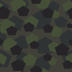 Fototapeta premium Abstract camouflage vector trendy background for textile.