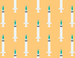 Vaccine Needle Background, Vaccination Needle, Covid Vaccine, Coronavirus Background, Vaccine Syringe Vector, Editorial Illustration, Inoculation, Syringe Vector Illustration Background
