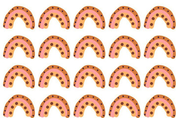 background with rainbow