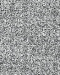 Rich, heavy fabric texture. Vector texture of weaving cloth. Grunge background. Abstract halftone vector illustration. Overlay for interesting effect and depth. Black isolated on white background.