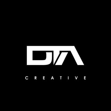 DTA Letter Initial Logo Design Template Vector Illustration