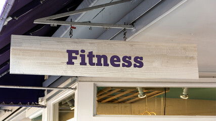 Street Sign to Fitness