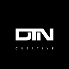 DTN Letter Initial Logo Design Template Vector Illustration