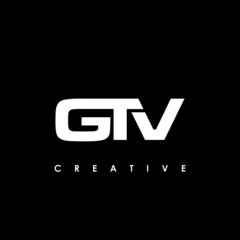 GTV Letter Initial Logo Design Template Vector Illustration