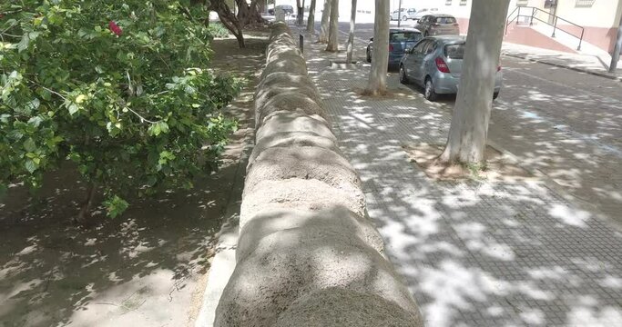 Acueducto romano de piedra ostionera en C&aacute;diz, Roman aqueduct